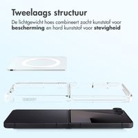 Accezz Xtreme Impact Backcover met MagSafe Samsung Galaxy Z Flip 7 - Transparant