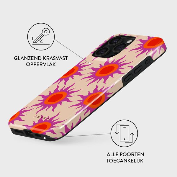 Burga Tough Backcover iPhone 15 Pro - Sunset Glow