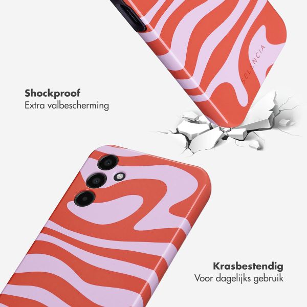 Selencia Vivid Backcover Samsung Galaxy A15 (5G/4G) - Dream Swirl Pink