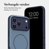 imoshion Color Backcover met Thin MagSafe Ring Apple iPhone 17 Pro - Donkerblauw