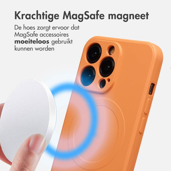 imoshion Color Backcover met MagSafe Apple iPhone 13 Pro - Neon Orange