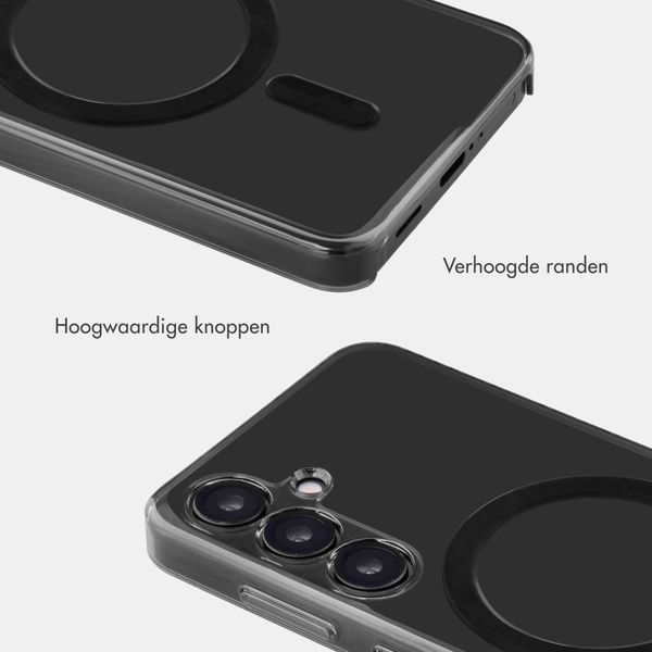 Accezz Lite Backcover met MagSafe Samsung Galaxy S25 - Smokey Clear