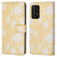 imoshion Design Bookcase Samsung Galaxy A52(s) (5G/4G) - Yellow Flowers