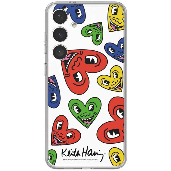 Samsung Originele Keith Haring Heart Plate Galaxy S24 - Red