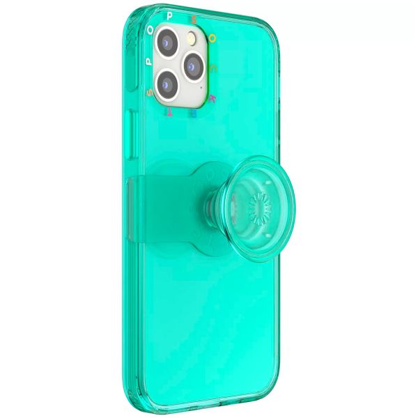 PopSockets PopCase iPhone 12 (Pro) - Groen