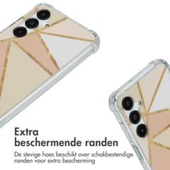imoshion Design hoesje met koord Samsung Galaxy A16 - Beige Graphic