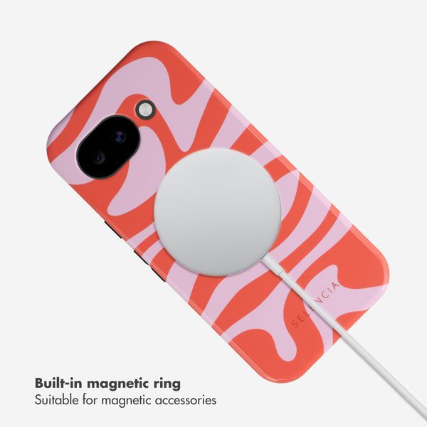 Selencia Vivid Back Cover with MagSafe Google Pixel 10a - Dream Swirl Pink