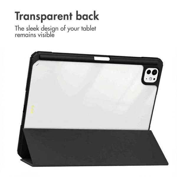imoshion Trifold Hard Case Book Cover Apple iPad Pro 11 (2025) M5 / (2024) M4 - Black
