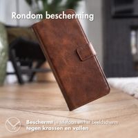 imoshion Luxe Bookcase Samsung Galaxy Z Fold 8 Ultra - Donkerbruin