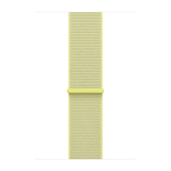 Apple Sport Loop band Apple Watch Series 1 - 9 / SE (38/40/41 mm) | Series 10 / 11 (42 mm) - Neon Yellow