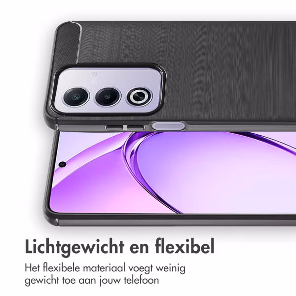 imoshion Brushed Backcover Oppo A80 5G - Zwart