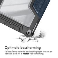 Accezz Rugged Trifold Bookcase Apple iPad 11 (2025) 11 inch A16 / iPad 10 (2022) 10.9 inch - Donkerblauw