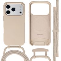 imoshion Color Backcover met afneembaar koord met MagSafe Apple iPhone 17 Pro - Nude