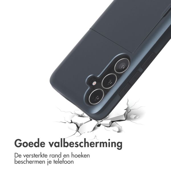 imoshion Backcover met pasjeshouder Samsung Galaxy S25 FE - Donkerblauw