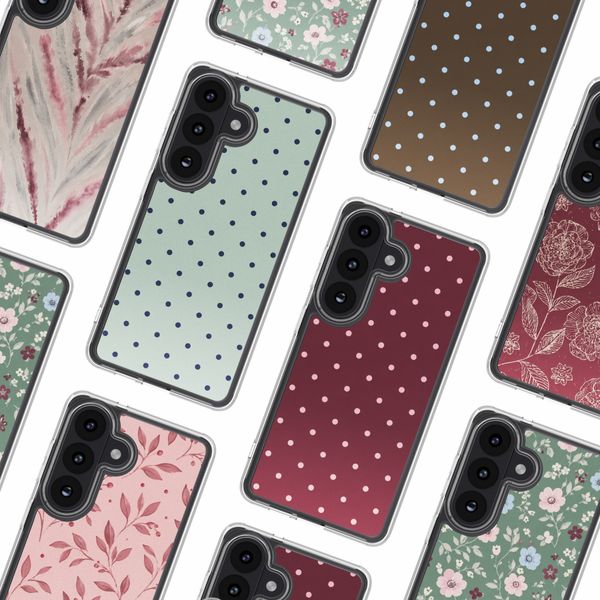 imoshion Design hoesje Samsung Galaxy A55 - Polka Dot Mintgroen