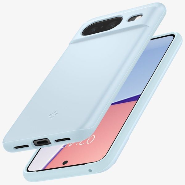 Spigen Thin Fit Backcover Google Pixel 8 - Blauw