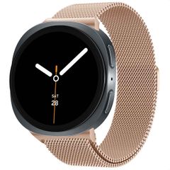 imoshion Milanees magnetisch bandje Samsung Galaxy Watch 8 (40/44mm) / Classic (46mm) - Rosé Goud