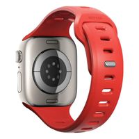 Nomad Tempo siliconen band Apple Watch Series 1 - 11 / SE / Ultra (44/45/46/49 mm) - Coral