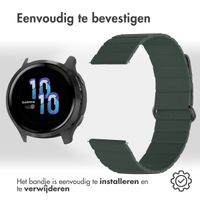 imoshion Magnetisch lederen bandje - Universeel 22 mm aansluiting - Groen