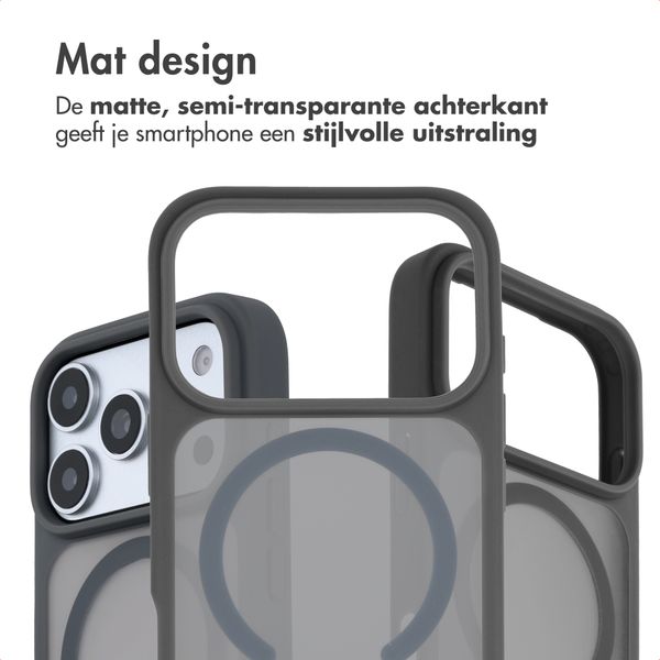 imoshion Color Guard Backcover met MagSafe Apple iPhone 18 Pro Max / 17 Pro Max - Grijs