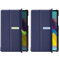 imoshion Trifold Bookcase Samsung Galaxy Tab S5e - Donkerblauw