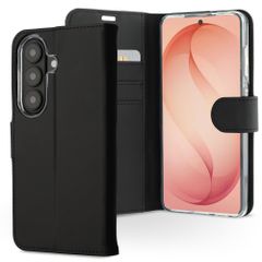 Accezz Wallet Softcase Bookcase Samsung Galaxy S26 Plus - Zwart