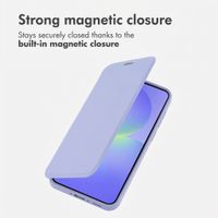 imoshion Transparent Bookcase with MagSafe Samsung Galaxy A37 (5G) - Lilac