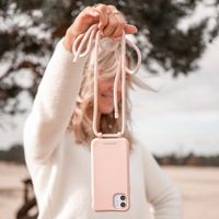 imoshion Color Backcover met afneembaar koord iPhone SE (2022 / 2020) / 8 / 7 - Roze