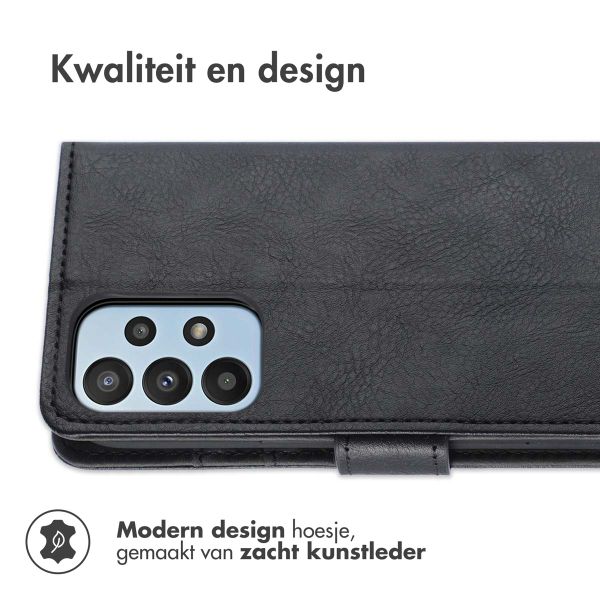 imoshion Luxe Bookcase Samsung Galaxy A23 (5G) - Zwart