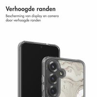 imoshion Design hoesje Samsung Galaxy S25 - Sandy Marble