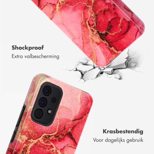 Selencia Vivid Backcover Samsung Galaxy A53 - Rosy Marble