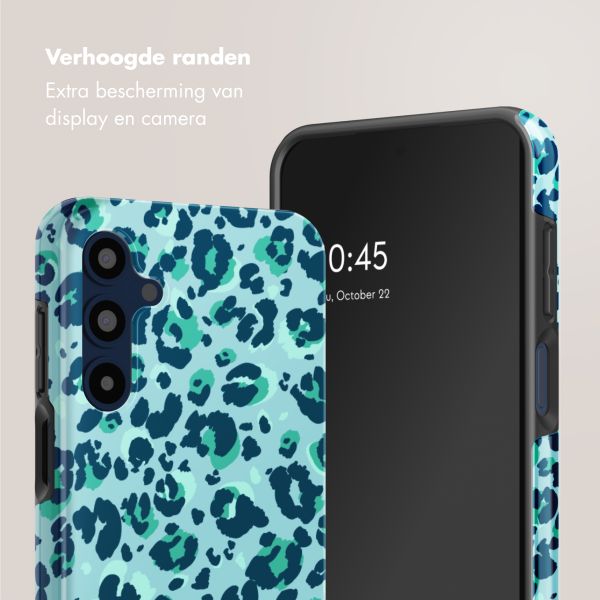 Selencia Vivid Tough Backcover Samsung Galaxy A16 - Wild Spots Light Blue