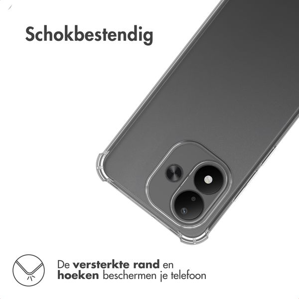 imoshion Shockproof Case Xiaomi Redmi Note 17 (5G) - Transparant