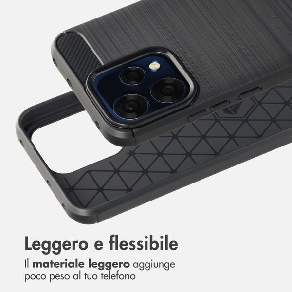 imoshion Brushed Backcover Oppo Reno15 F (5G) - Zwart