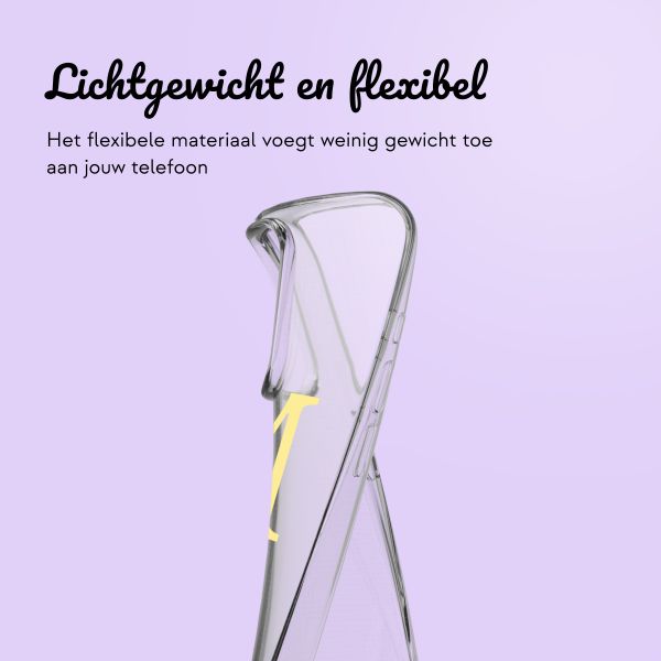 Hoesje met eigen foto en/of tekst Apple iPhone 15 - Letter