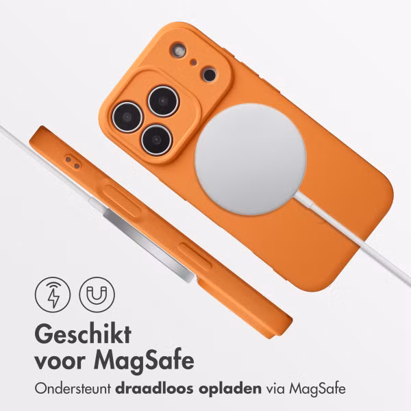 imoshion Color Backcover met MagSafe Apple iPhone 17 Pro Max - Neon Orange