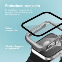imoshion Full Cover Shiny Hardcase Apple Watch 4 / 5 / 6 / SE - 40 mm - Zilver
