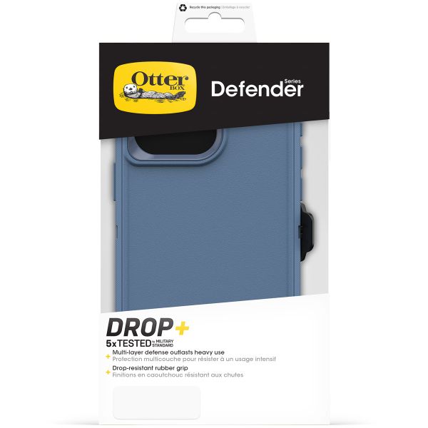 OtterBox Defender Rugged Backcover iPhone 15 Pro Max - Baby bluejeans