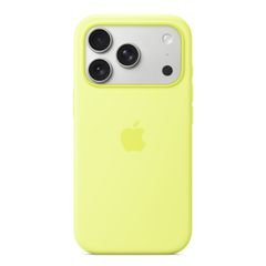 Apple Siliconenhoesje met MagSafe Apple iPhone 17 Pro Max - Neon Yellow