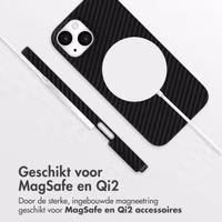 Accezz MagSafe Kevlar Backcover Apple iPhone 15 - Zwart