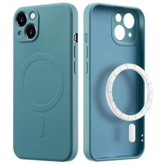 imoshion Color Backcover met MagSafe iPhone 13 - Smoke Green