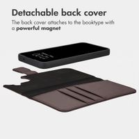 imoshion Detachable 2-in-1 Luxury Bookcase Samsung Galaxy A27 (5G) - Brown