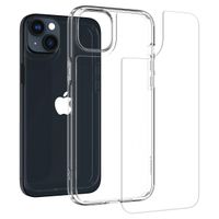 Spigen Quartz Hybrid Crystal Clear Backcover iPhone 14 - Transparant