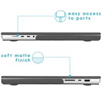 imoshion Laptop Cover voor de MacBook Pro 16 inch (2021 / 2023 M3 chip / 2024 M4 chip) - A2485 / A2780 / A2991 / A3186 / A3403 - Zwart