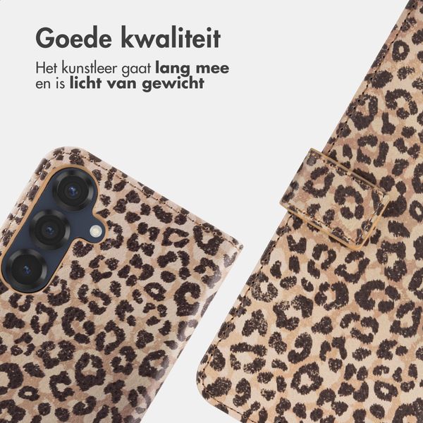 imoshion Design Bookcase Samsung Galaxy S25 - Leopard Mood