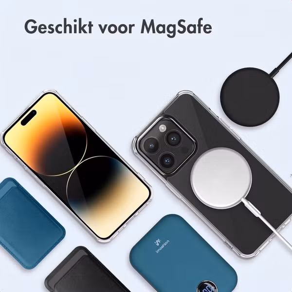 imoshion Protective Backcover met MagSafe Apple iPhone 14 Pro Max - Transparant