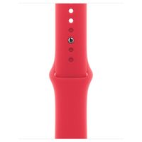 Apple Sport Band Apple Watch Series 1 t/m 9 / SE (38/40/41 mm) | Series 10 / 11 (42 mm) - Maat M/L - (Product) Red