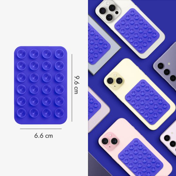 Selencia MagSafe zuignap telefoonhouder - Cobalt Blue