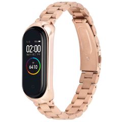 imoshion Stalen bandje Xiaomi Mi Band 3 / 4 - Rosé Goud