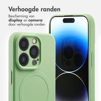 imoshion Color Backcover met MagSafe Apple iPhone 14 Pro - Groen